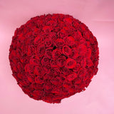 Classic Collection - One Million Box Sfera - Rose rosse - Scatola Rosa