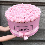Mille Rose Collection - Senza Tempo -One Million  Box - Rose Rosa - Scatola Rosa