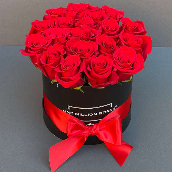 Classic Collection - Small - Rose Rosse - Scatola Nera